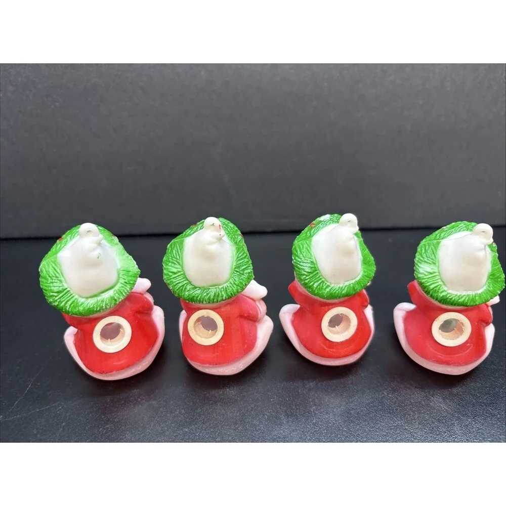 Set of 4  Elf Light Cover Ornaments Hong Kong